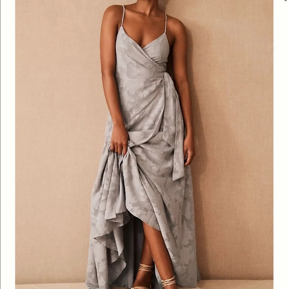 NWOT BHLDN Hutch Reid Dress Slate Gray Size Small Wedding Guest Bridesmaid Prom